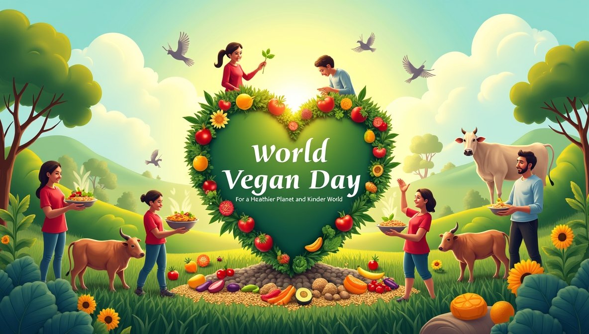 World Vegan Day विश्व वीगन दिवस  (1 NOV.)